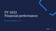 FY 2023 Financial performance - Richard Hallett - CFO